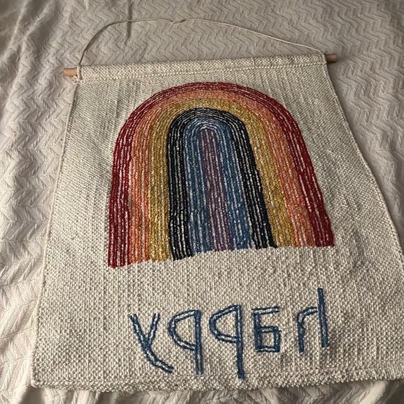 Happy Rainbow Needlepoint Art - Picture 4 of 4